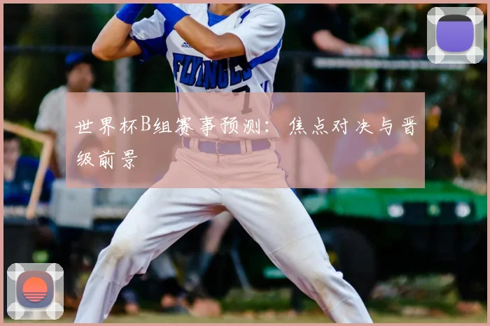 世界杯B组赛事预测：焦点对决与晋级前景